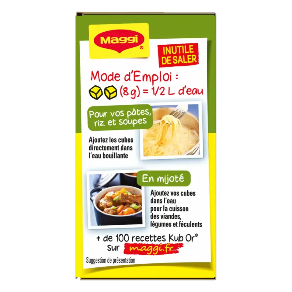 MAGGI KUB OR Provence Herb Box 15x128g FR