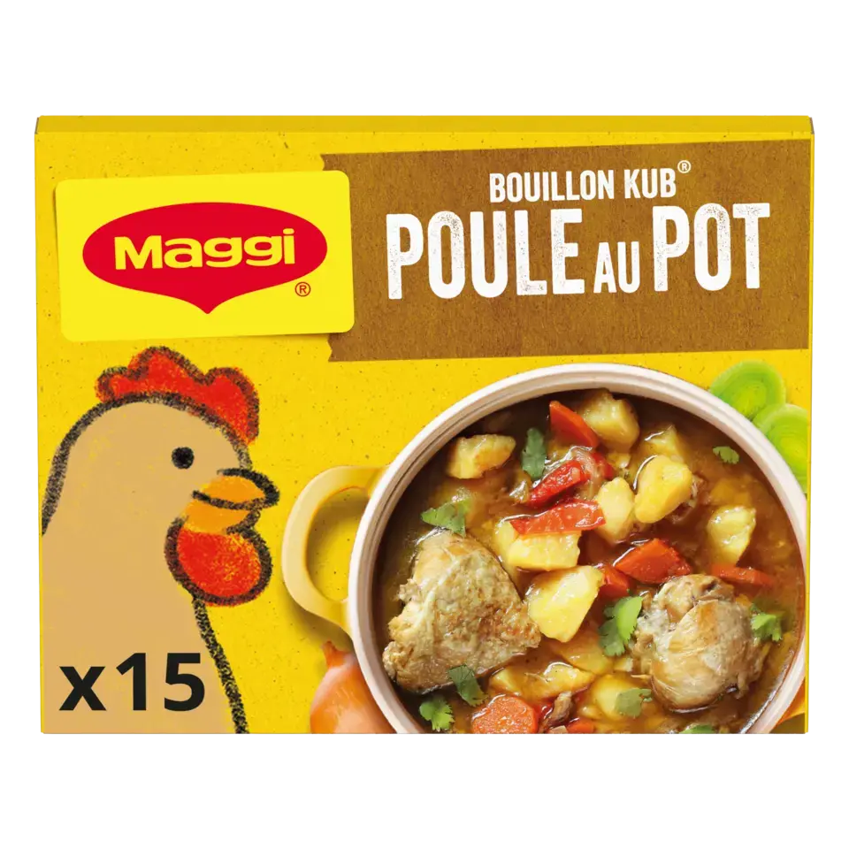 MAGGI Bouillon H Boiling Fowl Carton 20x150g FR