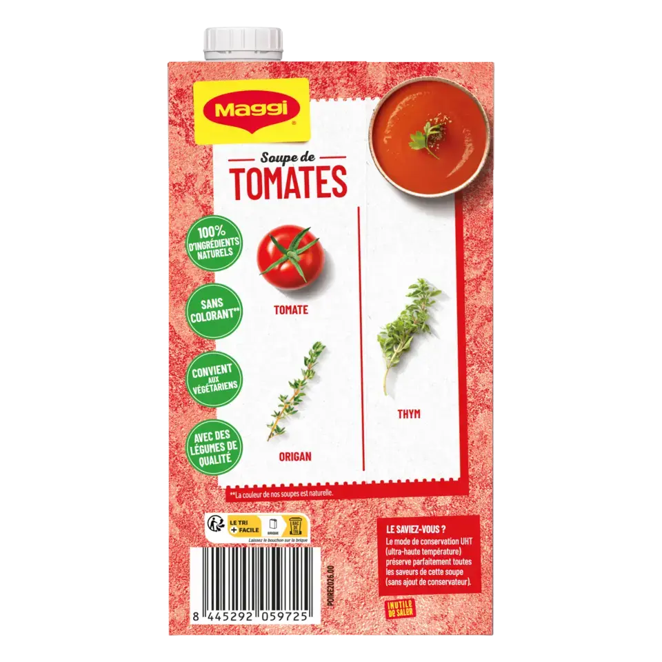 MAGGI Liquid Soup Tomato Tetra 6x1L FR