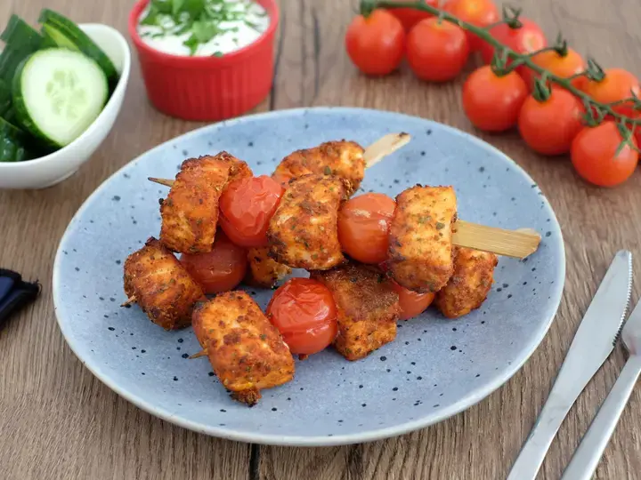 brochette saumon