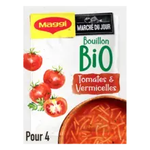 MAGGI BIO Bouillon Tomates Vermicelles - Sachet de 70g