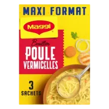 MAGGI Bouillon de Poule Aux Vermicelles - Sachet de 177g