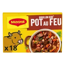 NESTLE MAGGI KUB Bouillon Pot-au-Feu 180g - 18 tablettes