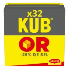 MAGGI KUB OR Bouillon Réduit en sel de -25% - 32 cubes - 121,6g