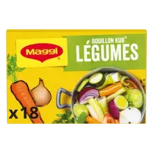 NESTLE MAGGI KUB Bouillon de Légumes 180g - 18 tablettes