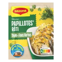 MAGGI Papillotes Côtes de Porc Barbecue 28g