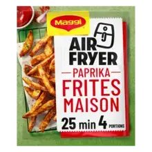 MAGGI Air Fryer Préparation Frites Maison Paprika - Sachet de 34g