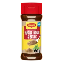 MAGGI Assaisonnement Poudre Paprika, Origan et Basilic - Flacon de 60g