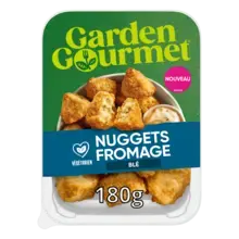 GARDEN GOURMET Nuggets Fromage 180g