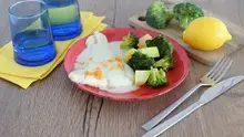 Filets de cabillaud sauce crèmeuse au citron