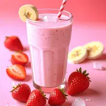 Milkshake banane Nesquik® saveur fraise