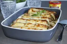 Canneloni boeuf courgettes mascarpone