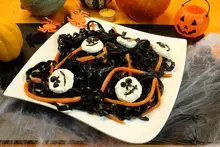 Pâtes Halloween
