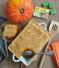 Parmentier de potimarron ail et persil