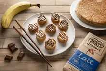 Makis banane chocolat