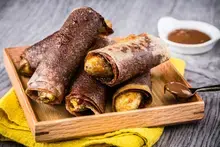 Nems banane chocolat à l'actifry
