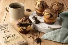 Muffins marbrés