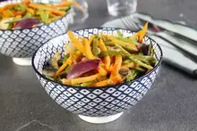 Poêlée de légumes croquants