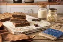 Brownie au chocolat au lait et amandes