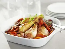 Poulet au vin
