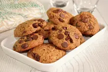 Cookies au sucre de coco et chocolat Bio