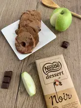Pancakes pomme chocolat