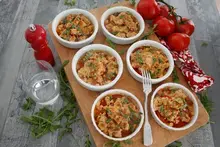 Crumble tomates Méditerranéen