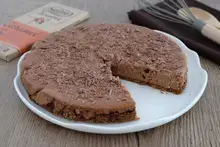 Cheesecake chocolat caramel