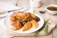 Rôti de porc pomme pruneaux Cookeo Moulinex