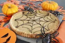 Pumpkin pie d'Halloween