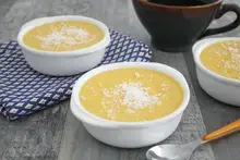 Petites crèmes à la mangue