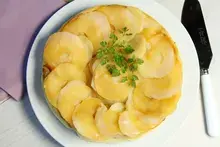 Tatin pommes, poire et panais