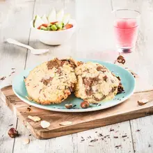 Cookies chocolat praliné noisettes Companion