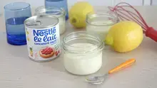 Crème express au citron