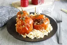 Tomates farcies au Cookéo