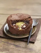 Moelleux au chocolat et cœur coulant passion