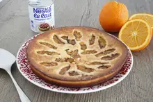 Amandine aux oranges caramelisées