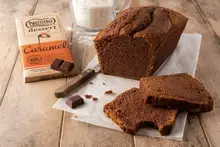 Cake au chocolat caramel