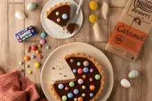 Tarte de Pâques chocolat caramel