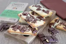 Financier au chocolat éclats de noisettes