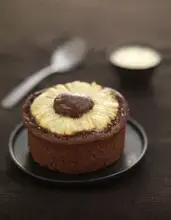 Moelleux à l'ananas et chocolat