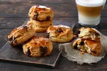 Scones aux pépites de chocolat corsé et gingembre