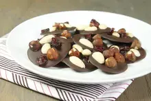 Mendiants au chocolat Noir 70%