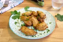 Beignets d'aubergines à l'indienne
