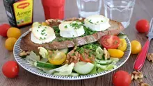 Salade de chèvre chaud à l'Arome