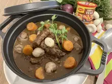 Boeuf bourguignon à l’ancienne