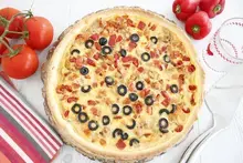 Tarte au thon à la provençale