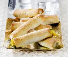 Petits rouleaux croustillants aux légumes