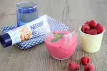 Velouté de framboises