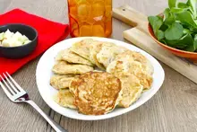 Galette avoine poireau Comté